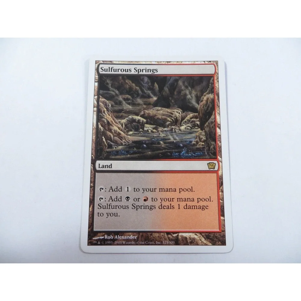 Sulfurous Springs 9th Edition 325/350 2005 Magic The Gathering MTG